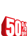 50% OFF